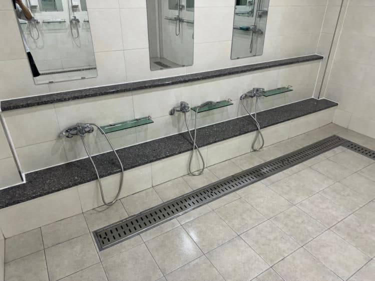 부대 목욕탕 공사